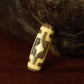 Vintage Tibetan Prayer Wheel Wishing Pendant Dzi Bead