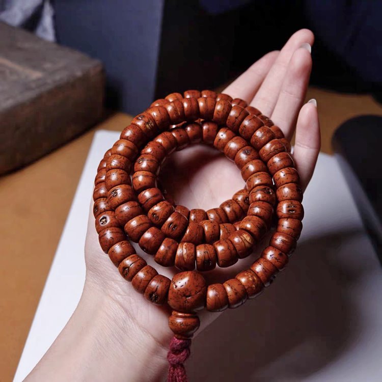 Authentic Old Tibetan Bodhi Seed Mala