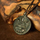 Vintage Tibetan Copper Guanyin Amulet