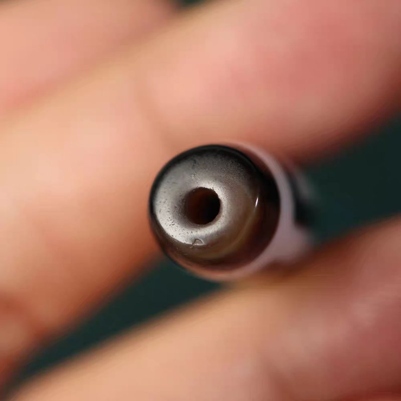 Love Talisman for Devoted Souls 2 Eye Dzi Bead