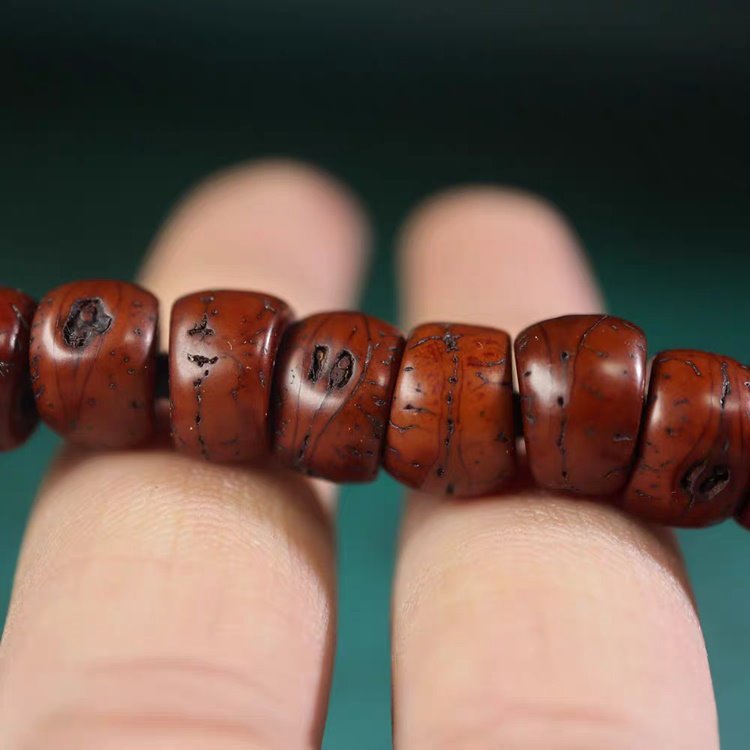Old Tibetan Bodhi Seed Mala 8mm Seeds