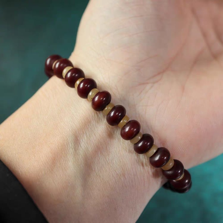 Vintage Tibetan Bodhi Root Mens Mala