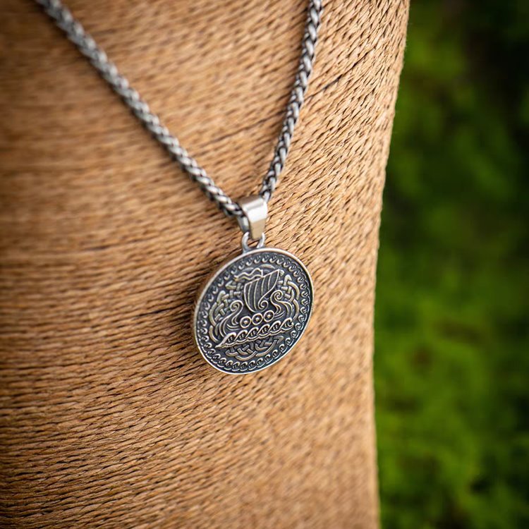 Yggdrasil Tree of Life Viking Medallion