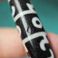 Mastery of Buddhahood Amulet 3 Eye Dzi Bead