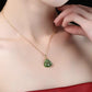 Green Jade Laughing Buddha Pendant