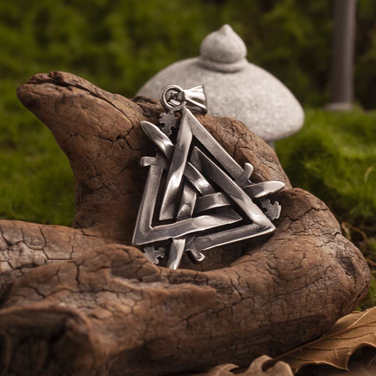 Valknut Sword Pendant