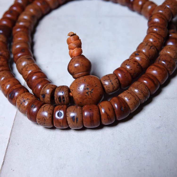 Old Tibetan Bodhi Seed Mala