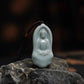 Porcelain Dhyana Mudra Buddha Pendant
