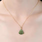 Green Jade Laughing Buddha Pendant