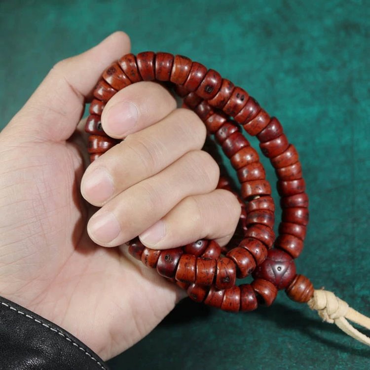 Vintage Nepali Bodhi Seed Mala