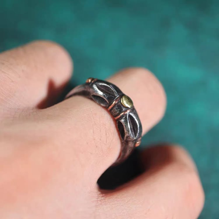 Old Tibetan Dorje Ring