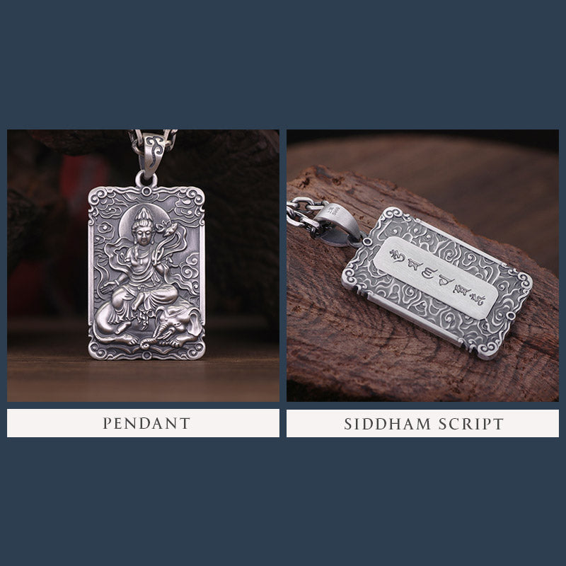 Framed Authentic Buddha Pendant
