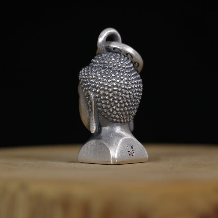 Framed Small Buddha Figurine Pendant