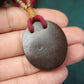 Old Tibetan Meteoric Iron Guan Yin Pendant