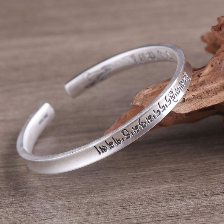 Buddha Mantra Charm Bracelet