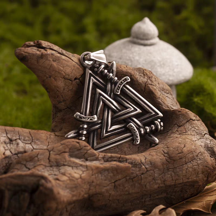 Valknut Sword Pendant