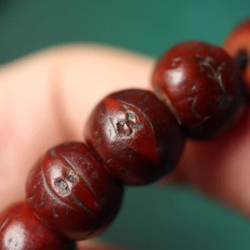 Old Tibetan Bodhi Seed Mala 6mm Seeds
