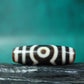 Prosperity Fulfilled 3 Eye Dzi Bead