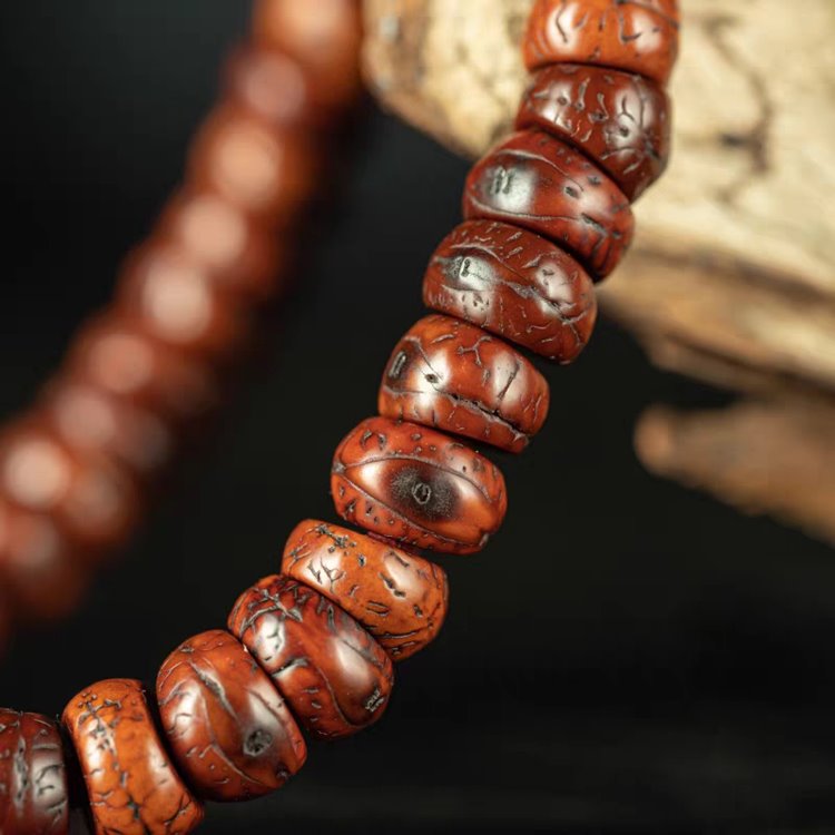Old Tibetan Bodhi Seed Mala