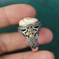 Tibetan Mammoth Tusk Ivory Ring