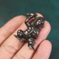 Old Tibetan Meteoric Iron Vajrapani Amulet