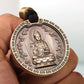Brass Buddha Medallion Necklace