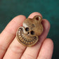 Old Tibetan Impermanence Skull Pendant