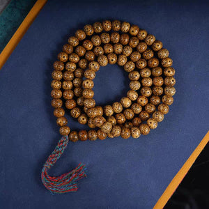 Old Tibetan Star Mood Seed Mala