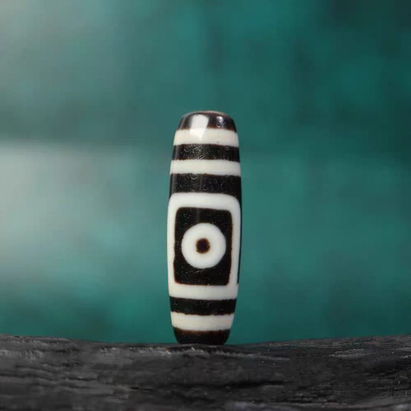 Evil Spirits Ward Talisman 2 Eye Dzi Bead