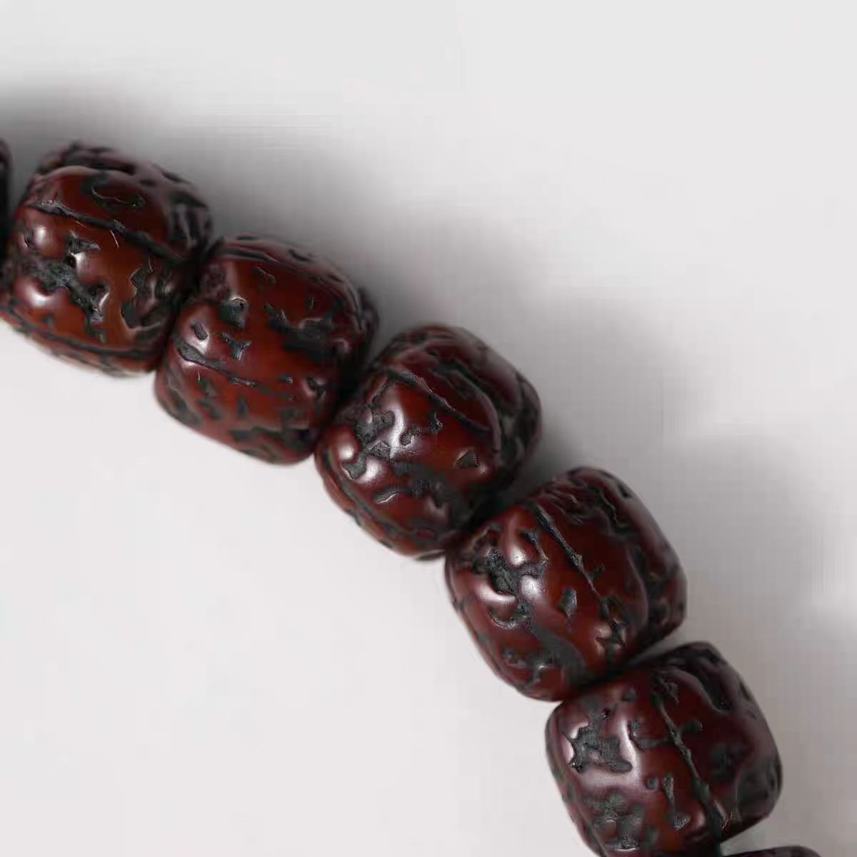 Genuine Vintage Tibetan Rudraksha Wrist Mala