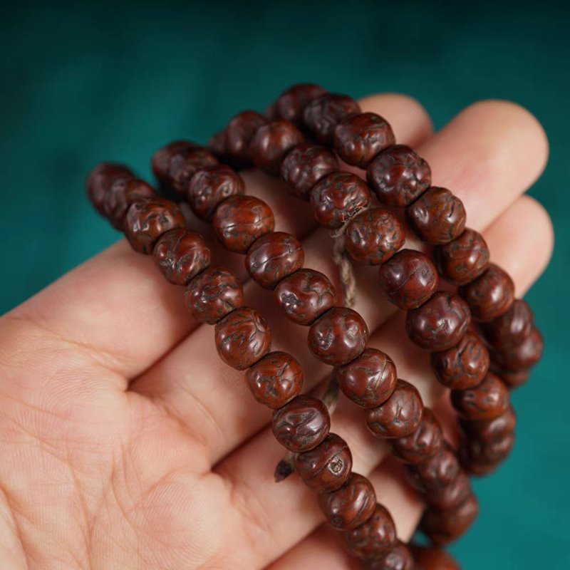Old Tibetan Bodhi Seed Mala