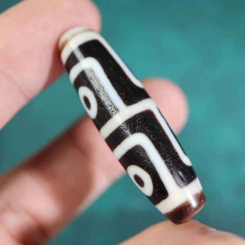 Purification of the Four Elements Talisman 4 Eye Dzi Bead