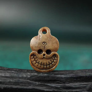 Old Tibetan Impermanence Skull Pendant