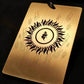 Brass Acala Wisdom King Protection Amulet