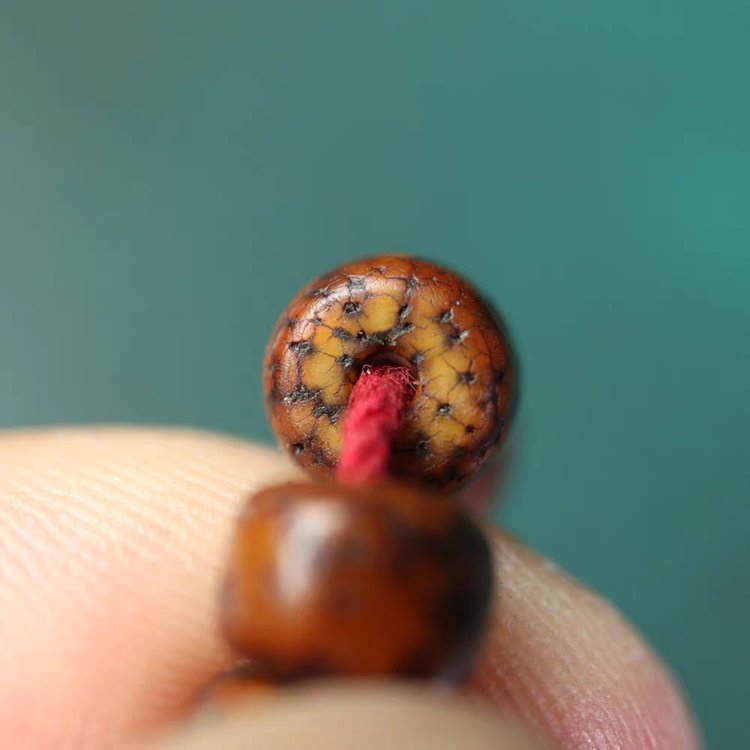 Antique Tibetan Star Moon Bodhi Seed Rosary Beads