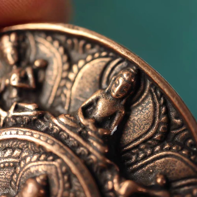 Vintage Tibetan Medallion