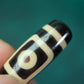 Insightful Refuge of Wisdom Amulet 2 Eye Dzi Bead