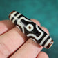 Discerning Emptiness Through Form 6 Eye Dzi Bead