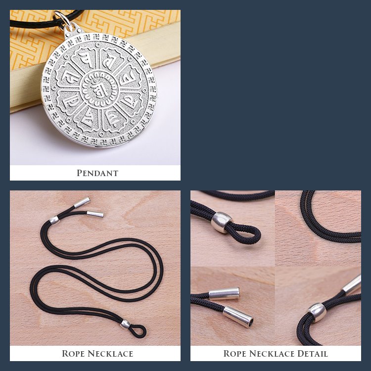 Om Mani Padme Hum Mantra Lucky Charm