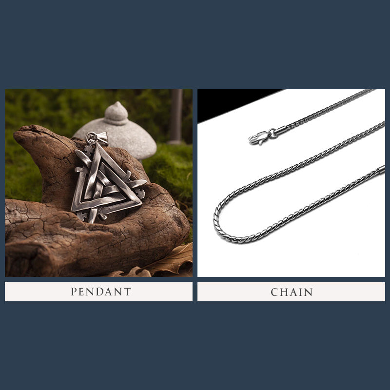 Valknut Sword Pendant