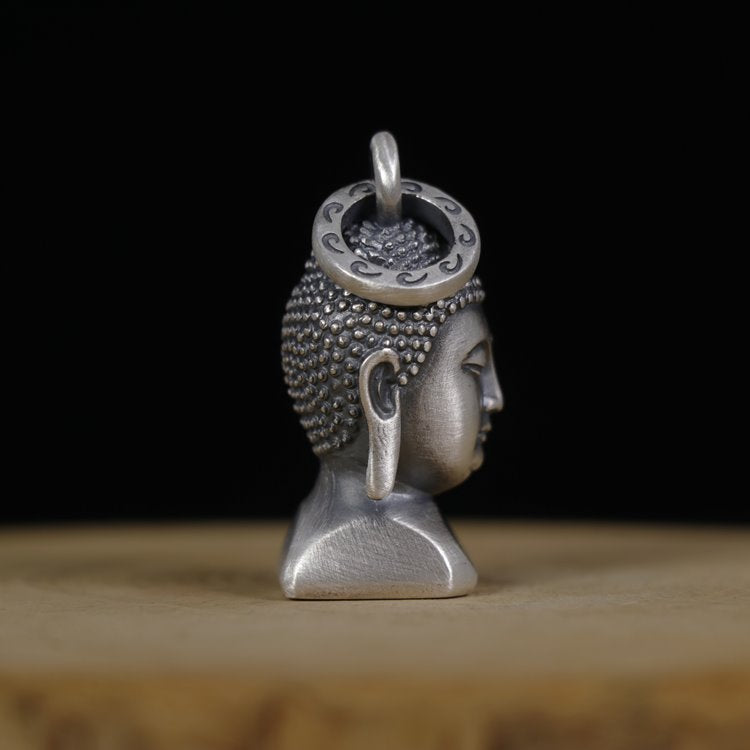 Framed Small Buddha Figurine Pendant