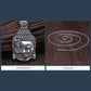 Half Buddha Half Demon Pendant