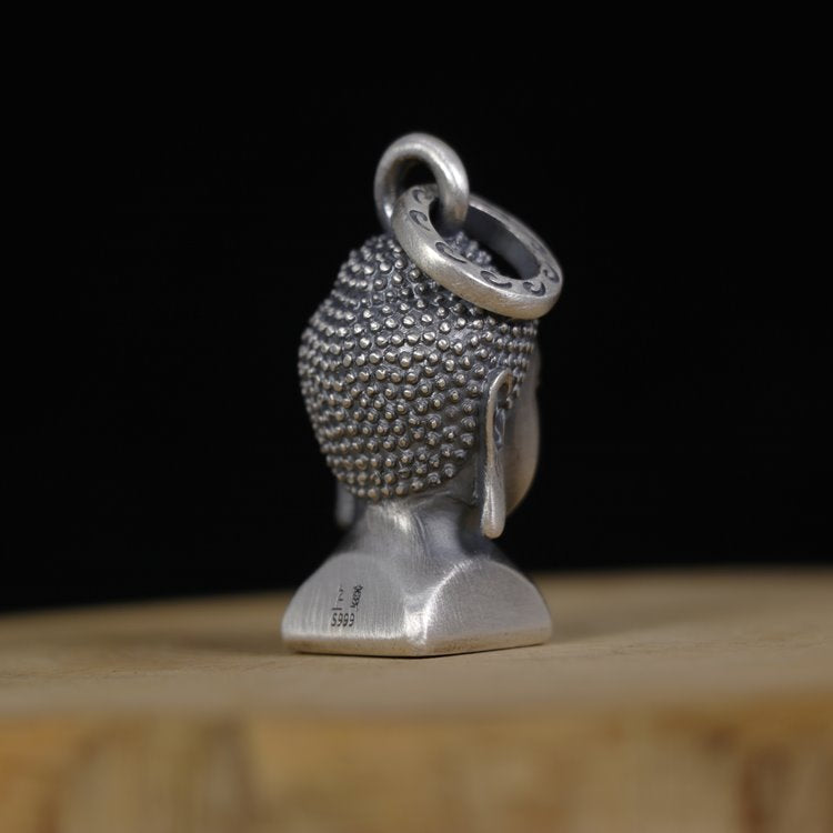 Framed Small Buddha Figurine Pendant