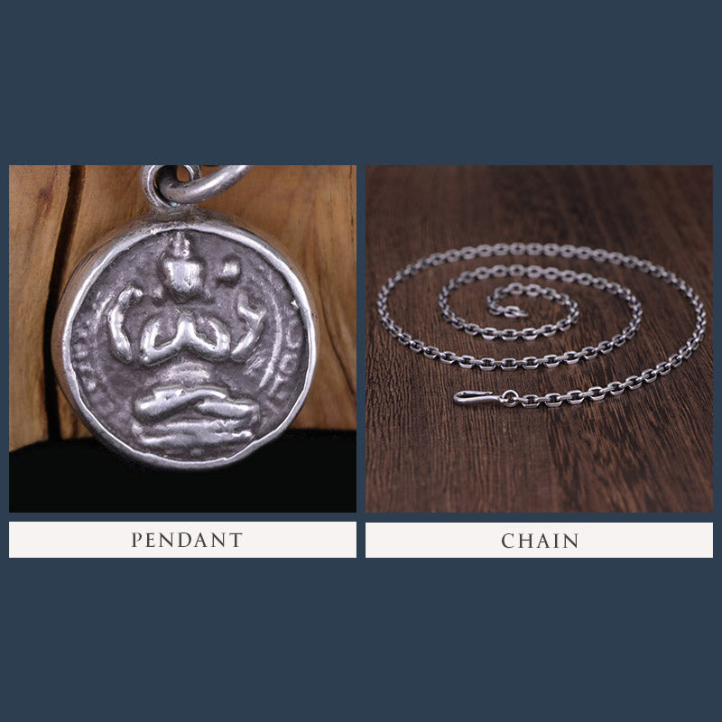 Mini Four-Armed Guanyin Pendant