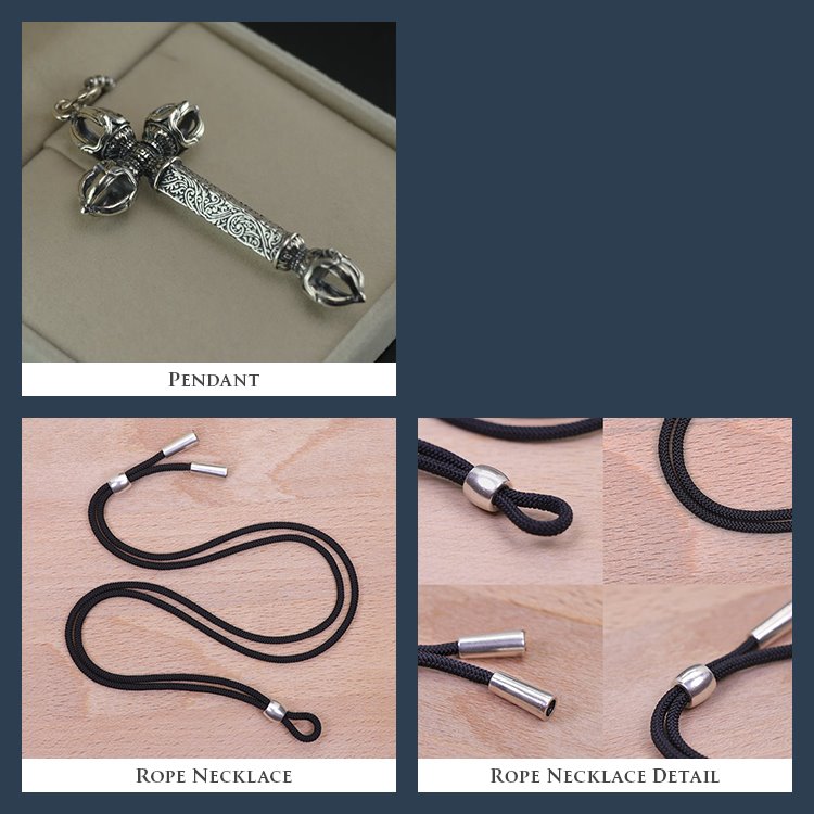 Vajra Holy Cross Pendant