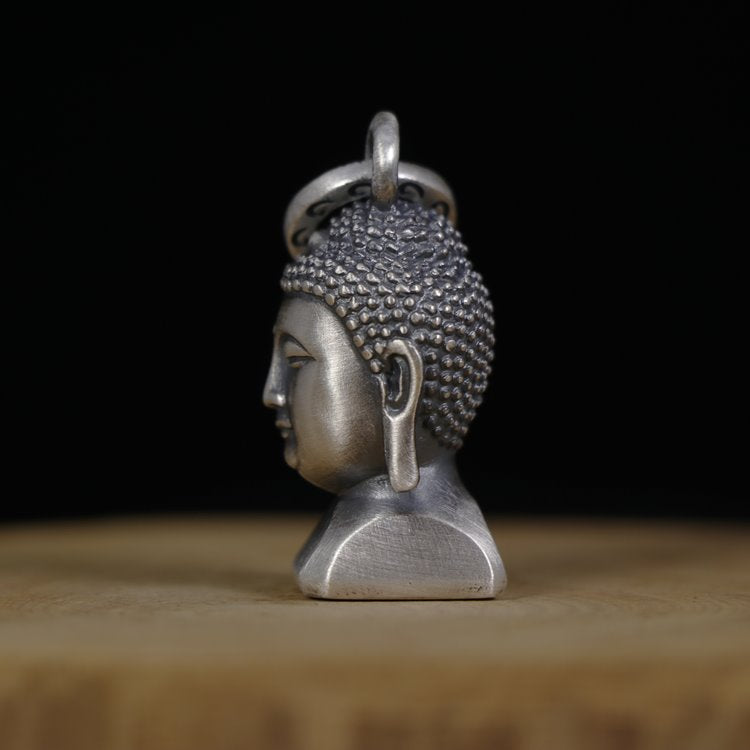Framed Small Buddha Figurine Pendant
