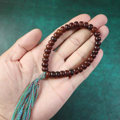 Old Tibetan Lotus Mala Handmade