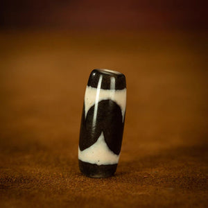 Pursuit of the Fearlessness Tiger Tooth Dzi Bead