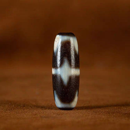 Shard of Unyielding Willpower Tiger Tooth Dzi Bead