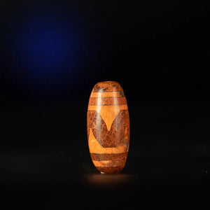 Shard of Unwavering Protection Tiger Tooth Dzi Bead